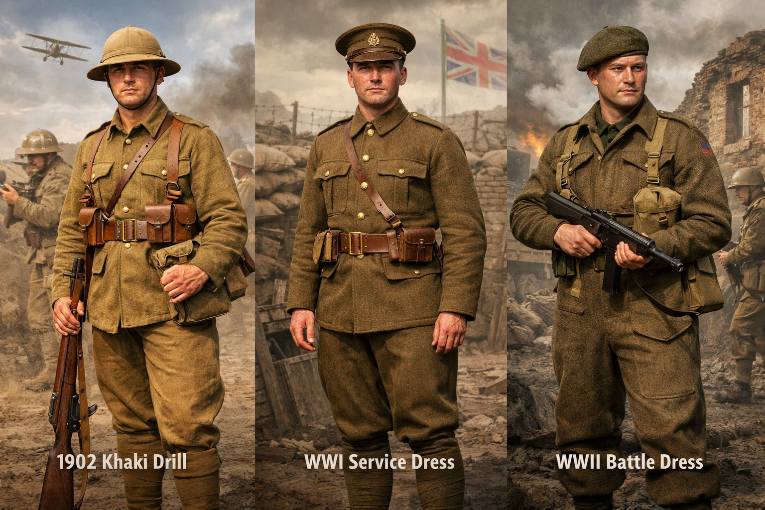 WWI British uniforms for sale