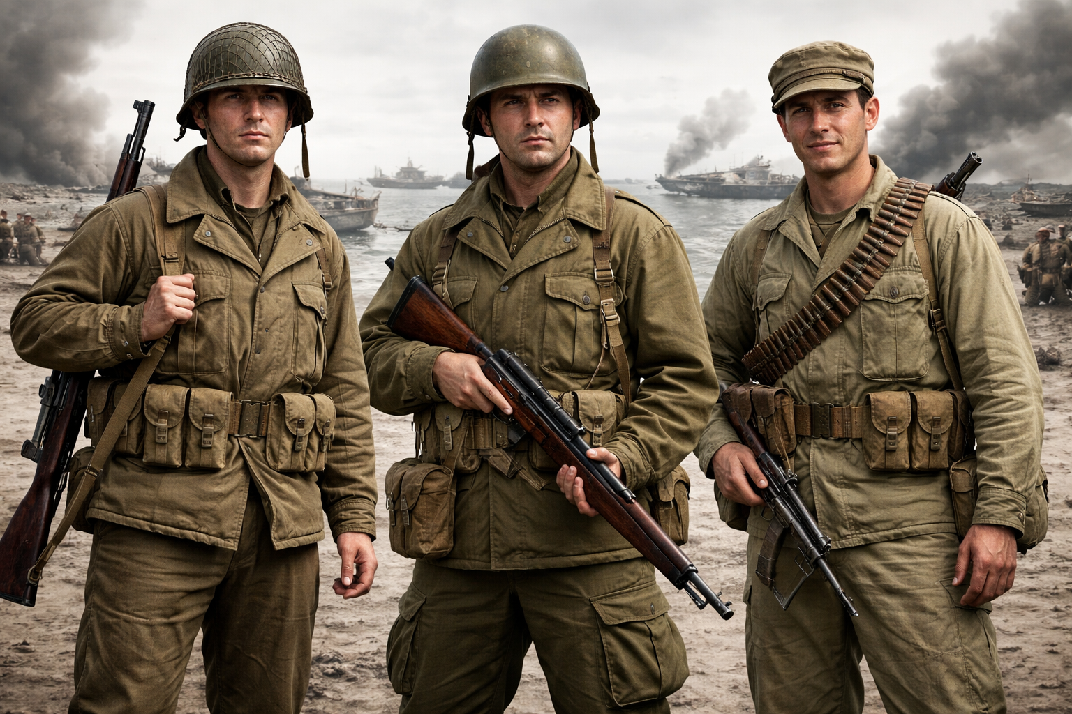 World War II American uniforms