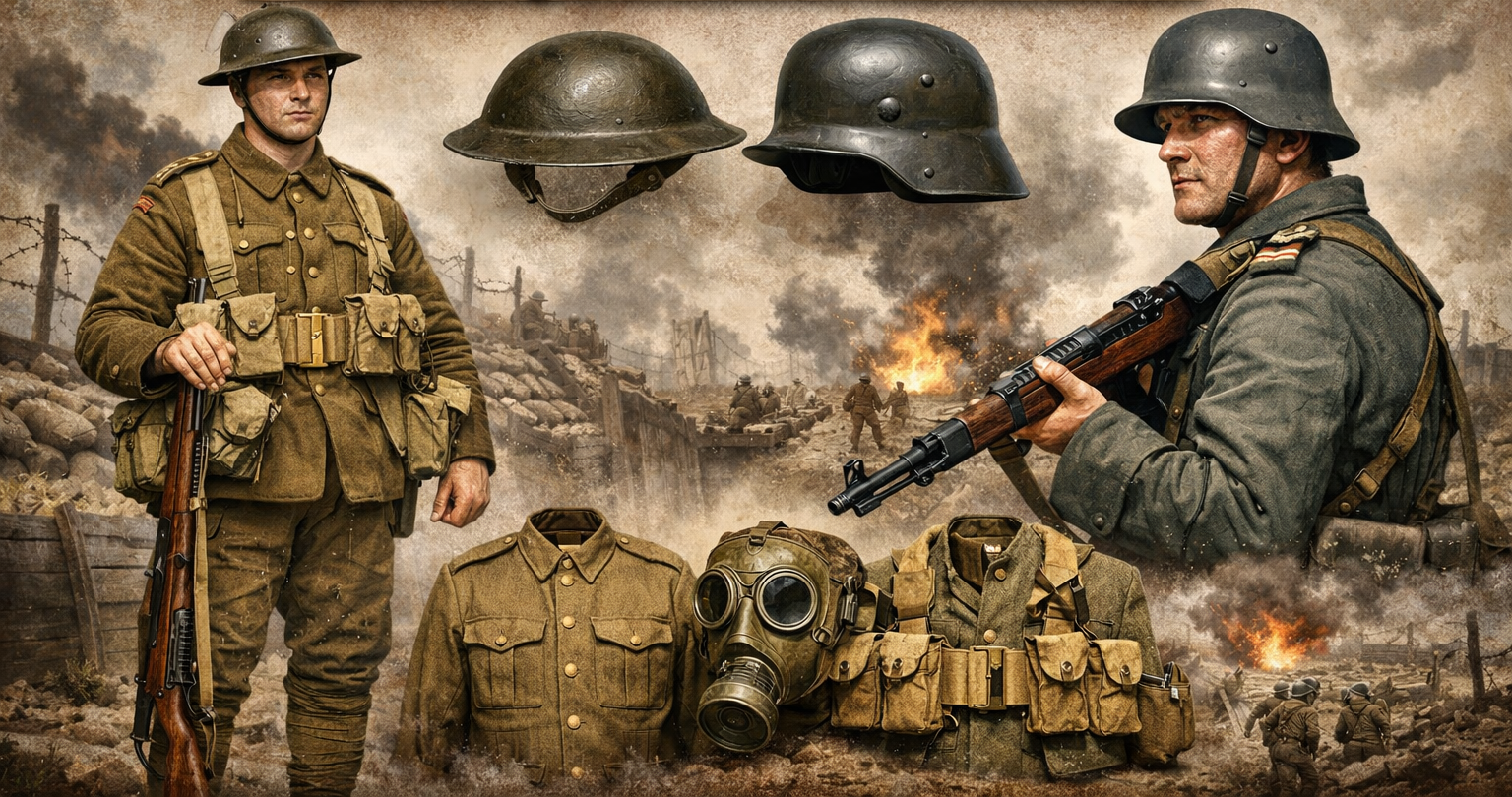 WWI British uniforms