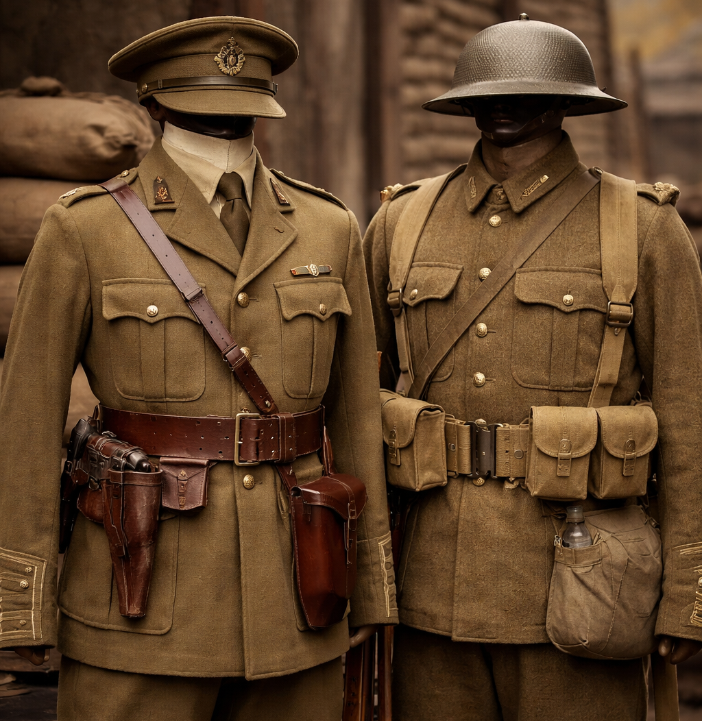 WW1 British officer uniform