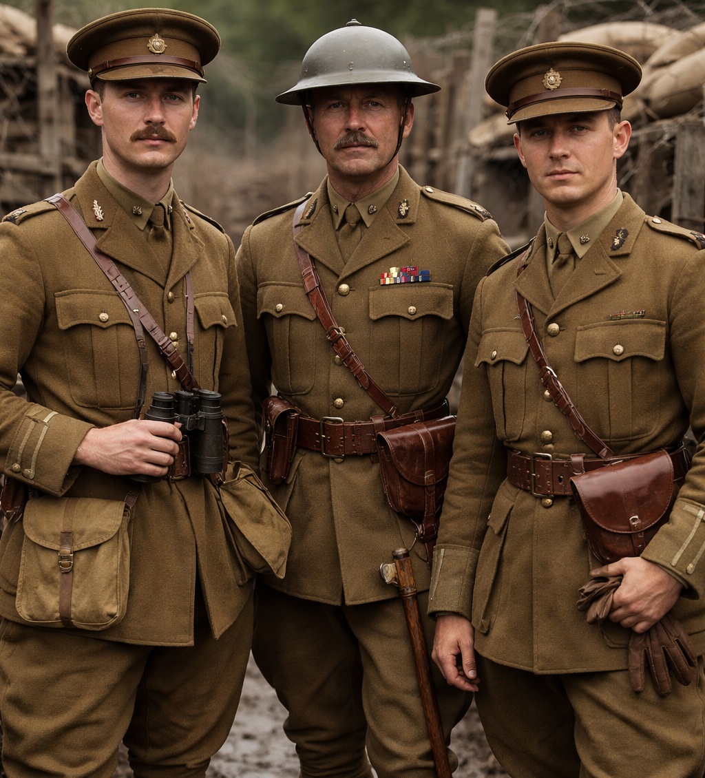 WW1 British uniforms