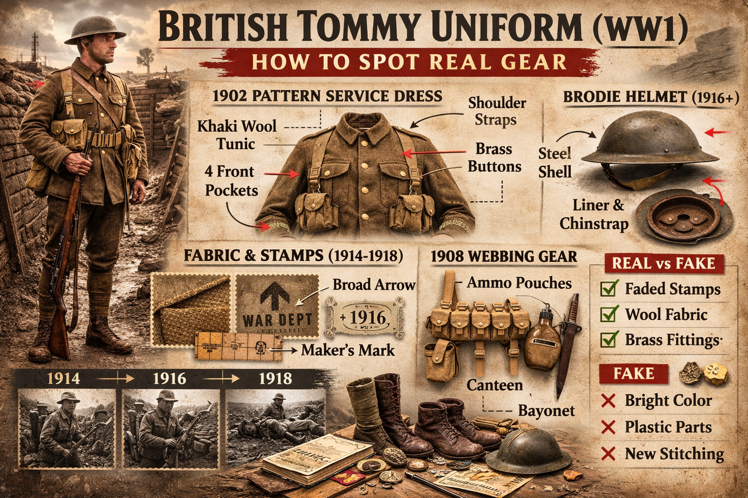 British Tommy uniform