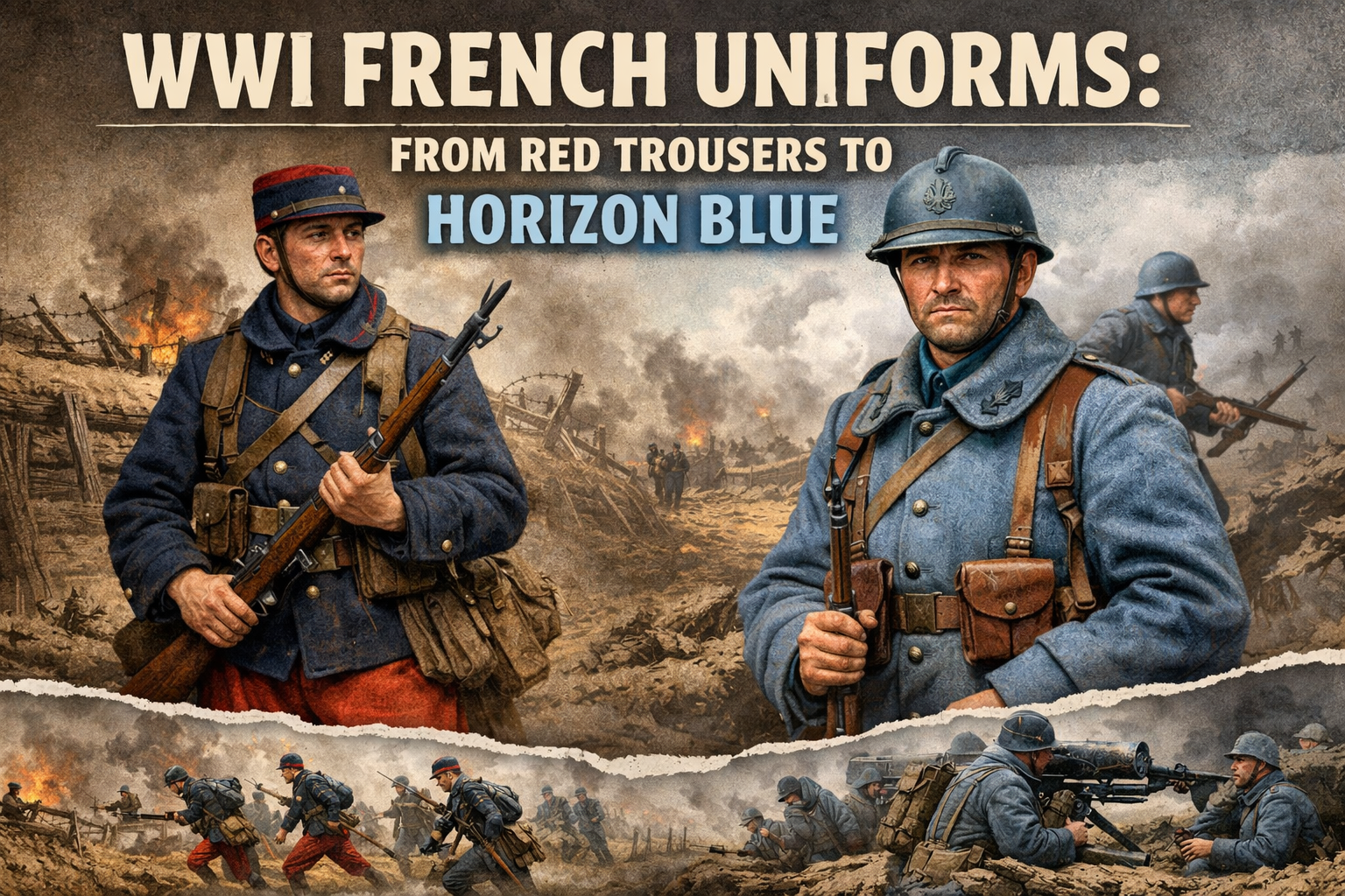 WWI French uniforms