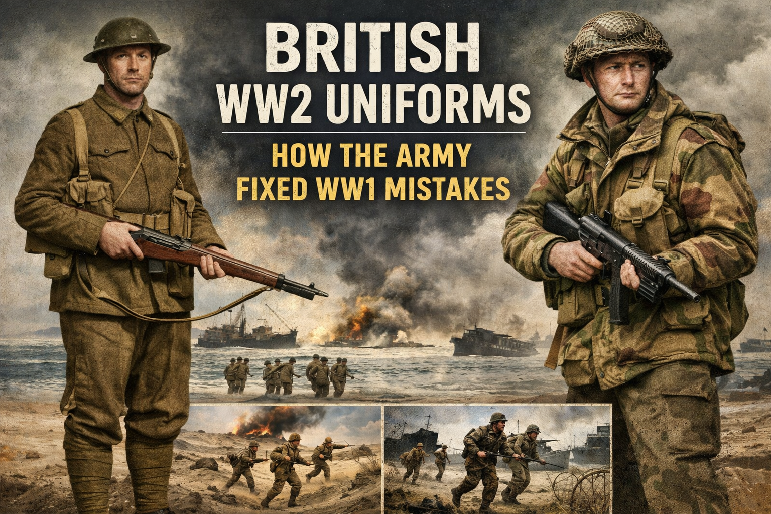 British WW2 uniforms