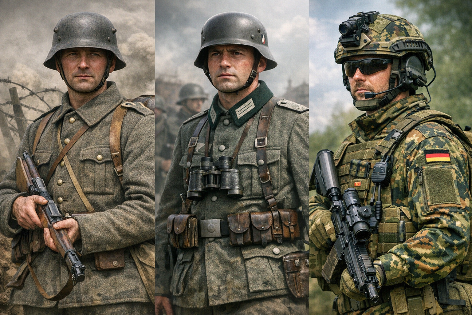 modern German uniform