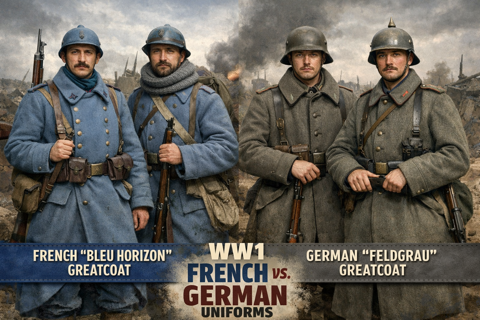 French greatcoat WW1