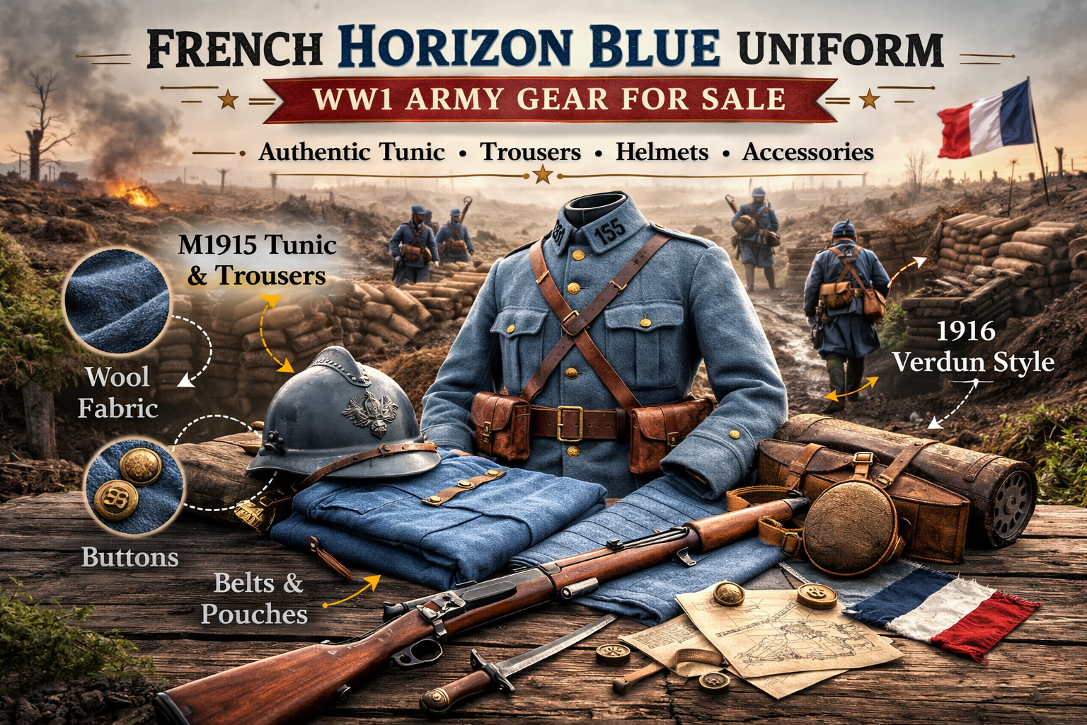 horizon blue uniform