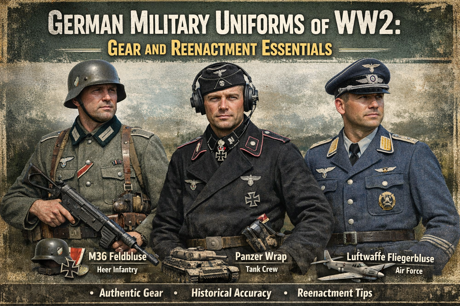 WW2 German uniforms
