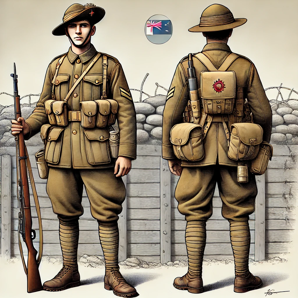 Australian World War 1 uniform