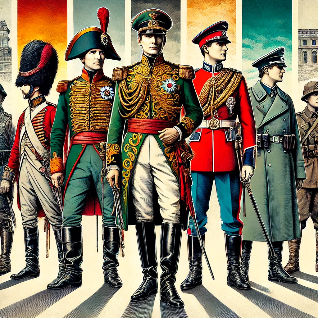 Military uniforms have been powerful symbols throughout history, blending functionality with influence over broader fashion trends