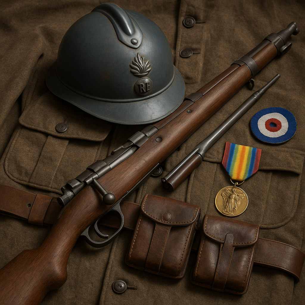 The WW1 French uniform accessories were not just items of clothing or equipment; they were integral parts of a soldierâs identity and the symbol of the sacrifices made during the Great War.