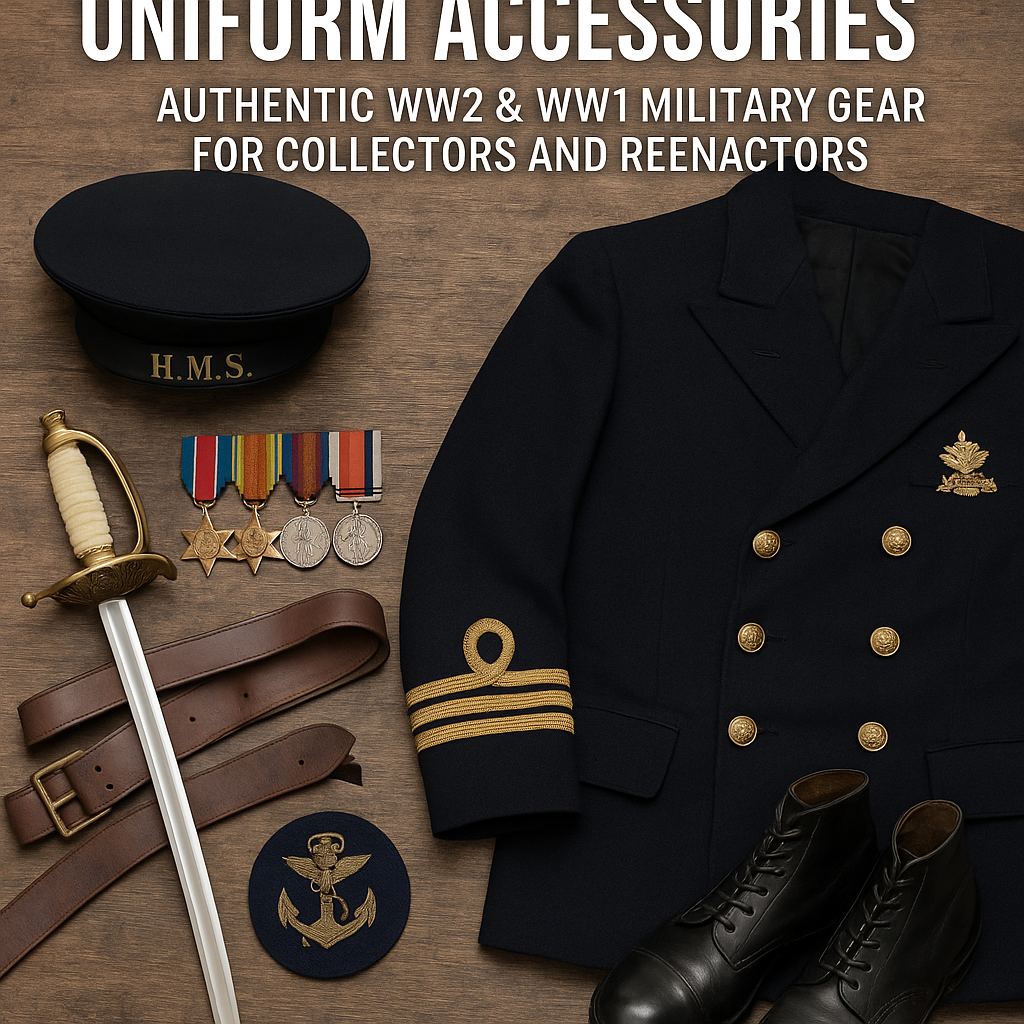 Royal Navy uniform accessories offer more than nostalgiaâtheyâre a bridge to a defining era in global history. From World War 2 uniforms to World War One costumes.