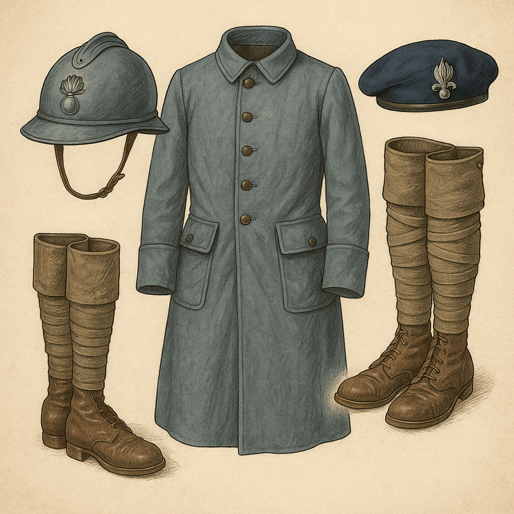 The WW1 French uniform is more than just a military outfit—it is a time capsule of resilience, adaptation, and cultural identity.