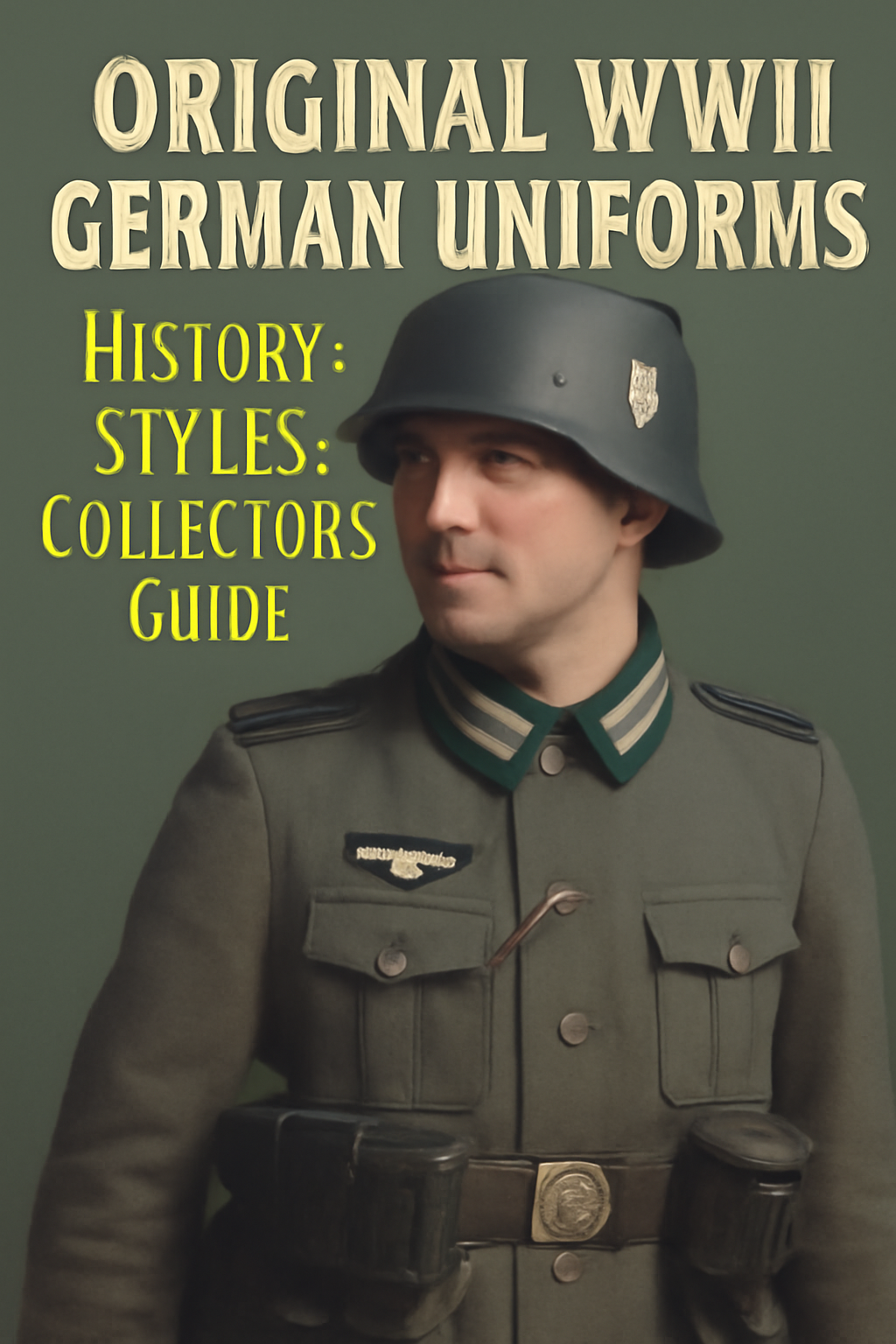 Original WWII German uniforms, especially the iconic German army coat, continue to fascinate collectors and history buffs around the world.