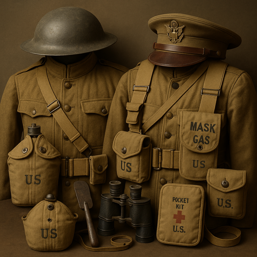 WWI uniform accessories were more than just add-ons—they were lifelines, identifiers, and innovations.