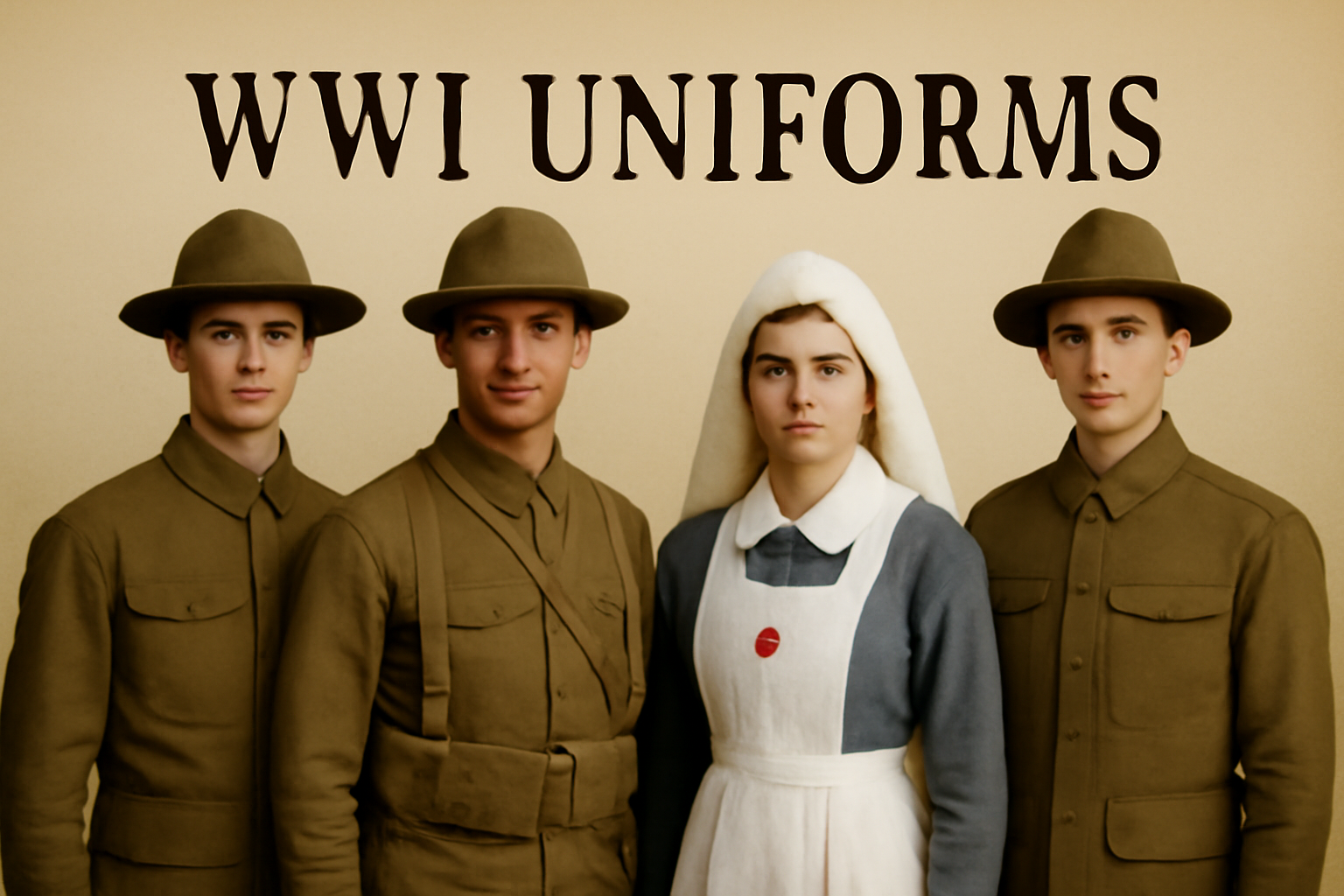 World War 1 uniforms, especially those worn by American soldiers and nurses, represent a vital piece of our shared history.