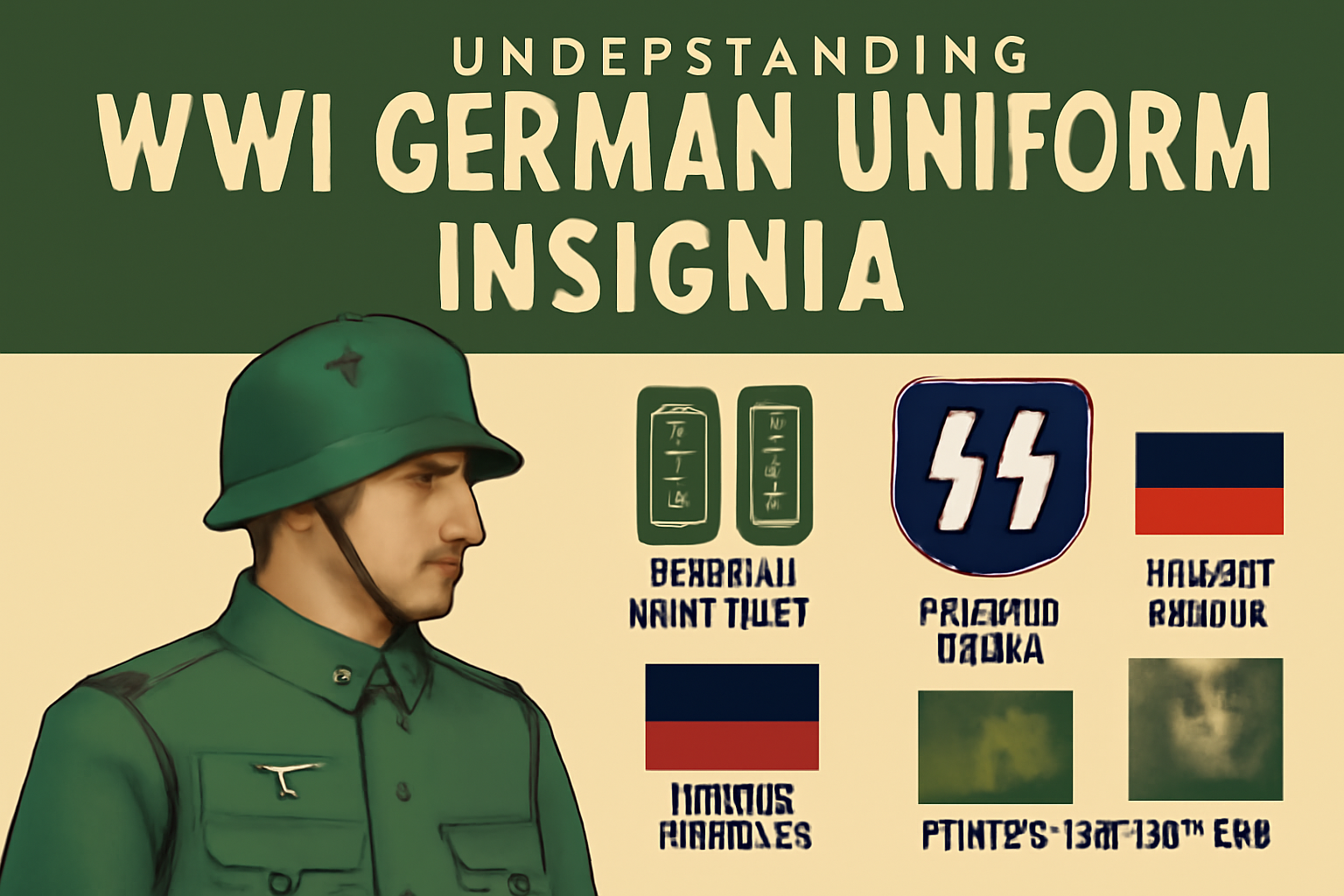The WWI and WWII German army uniforms, with their distinct insignia and emblems, are more than just pieces of history; they are symbols of military might, national identity, and ideological allegiance.