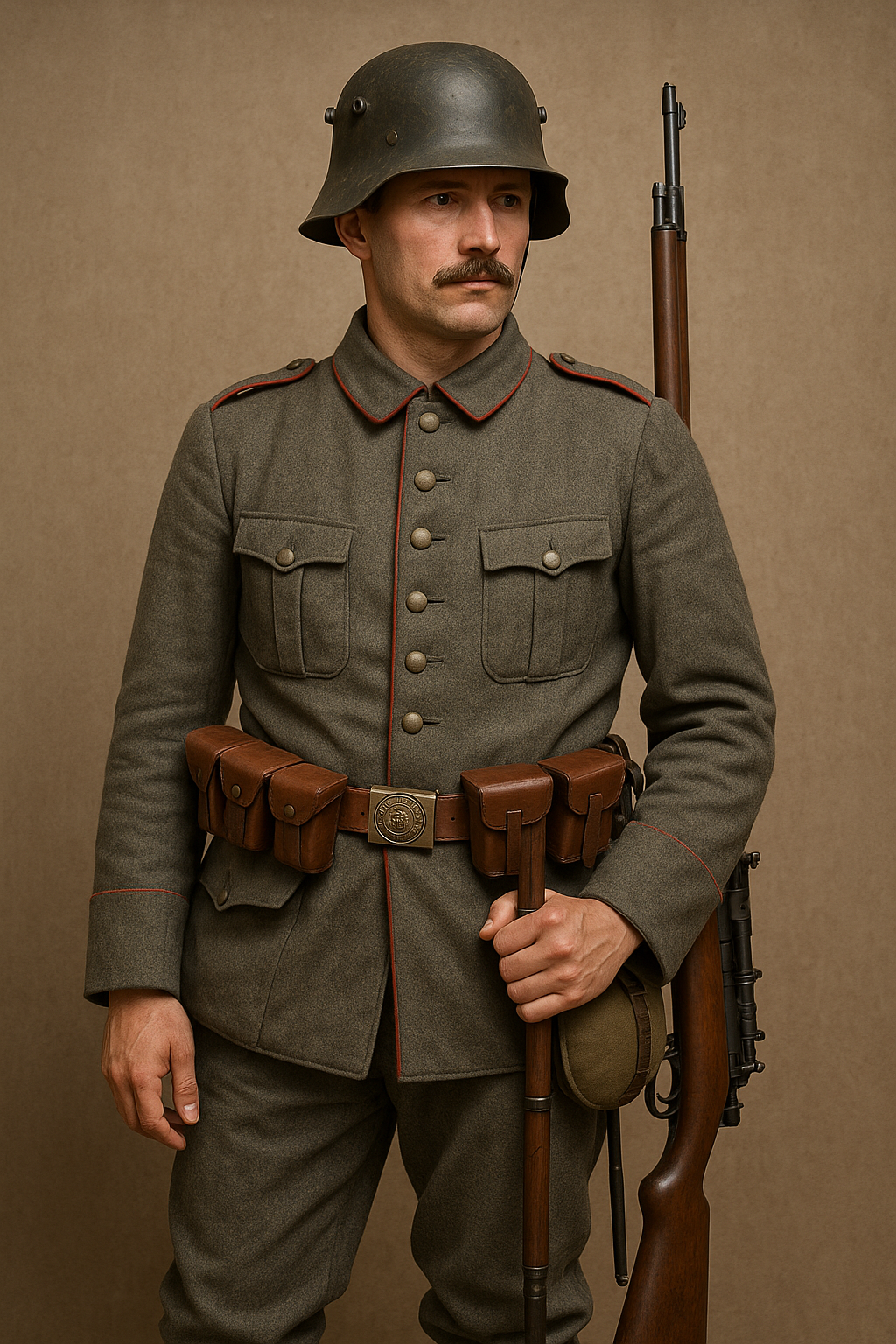 Wearing a WW1 German uniform reproduction is a tribute to history β a powerful act of remembrance.