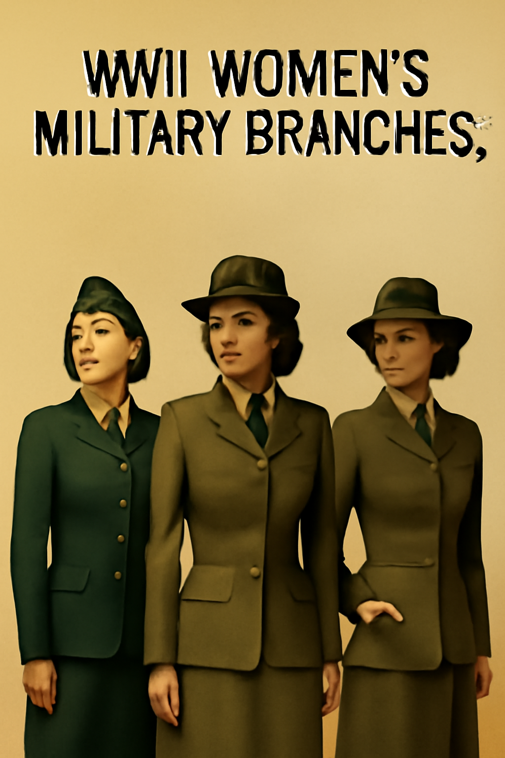 The uniforms worn by women in the WWII military are an iconic symbol of their contributions during one of the most significant global conflicts in history.