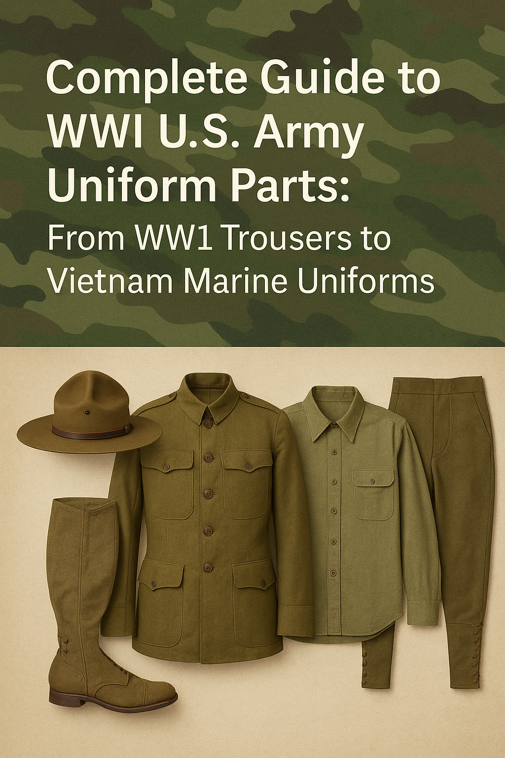 Military uniforms are not just clothing—they’re powerful historical artifacts. Each piece tells a story about the soldier who wore it, the battles it saw, and the era it represents.