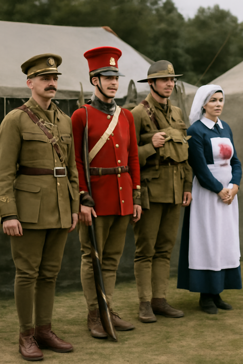 The British uniform of World War I, from its iconic officer uniforms to the British red coat hat, played a crucial role in shaping the identity of the British Army during the conflict.