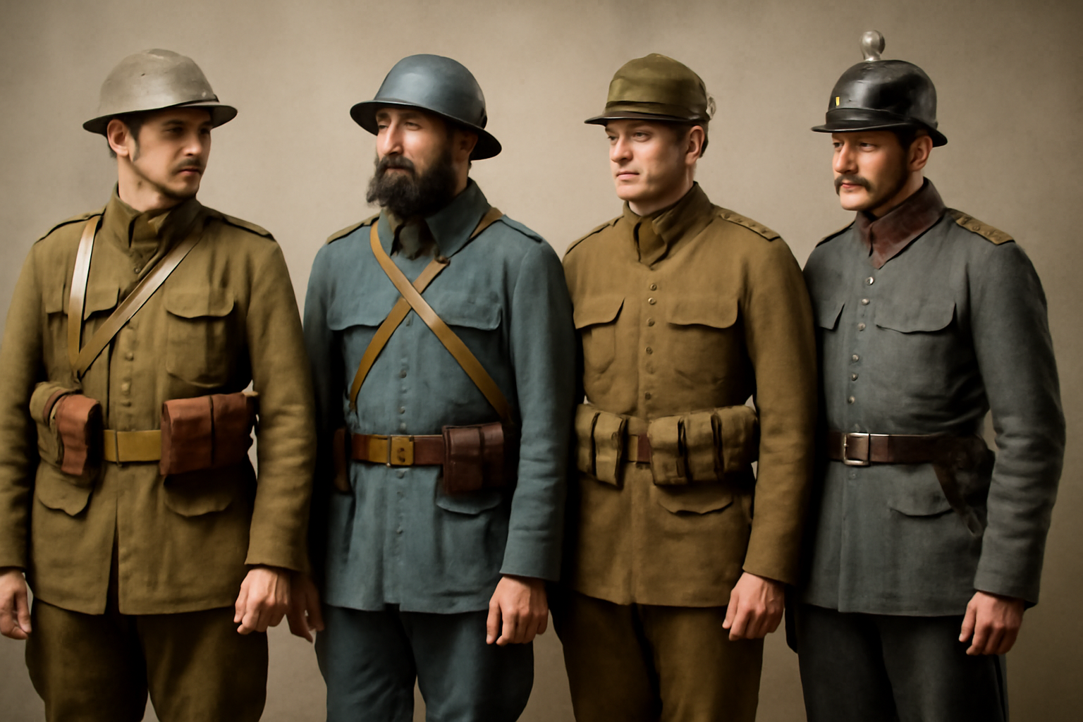The WWI military uniform is not just a piece of history; it's a symbol of the sacrifice, bravery, and determination of the men who fought in the Great War.