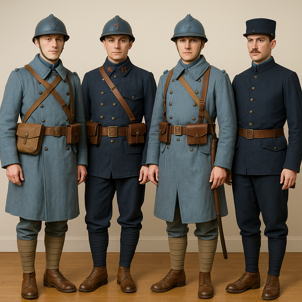 When searching for French military uniforms, enthusiasts are usually drawn to the iconic WWI French army uniforms—renowned for their striking horizon blue coats, detailed tailoring, and rich historical context. 