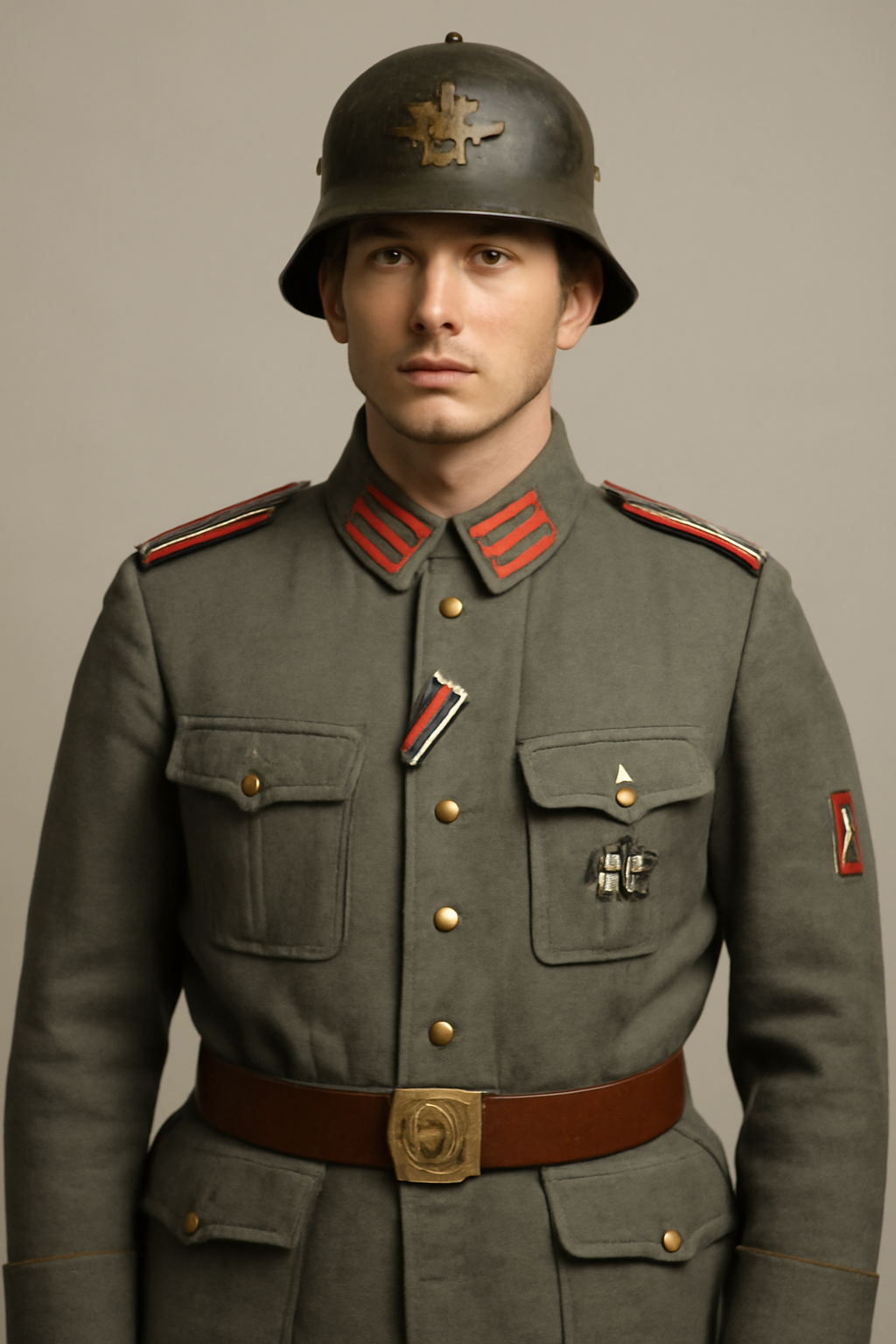 The WW1 German uniform is iconic, representing the military prowess of Imperial Germany.