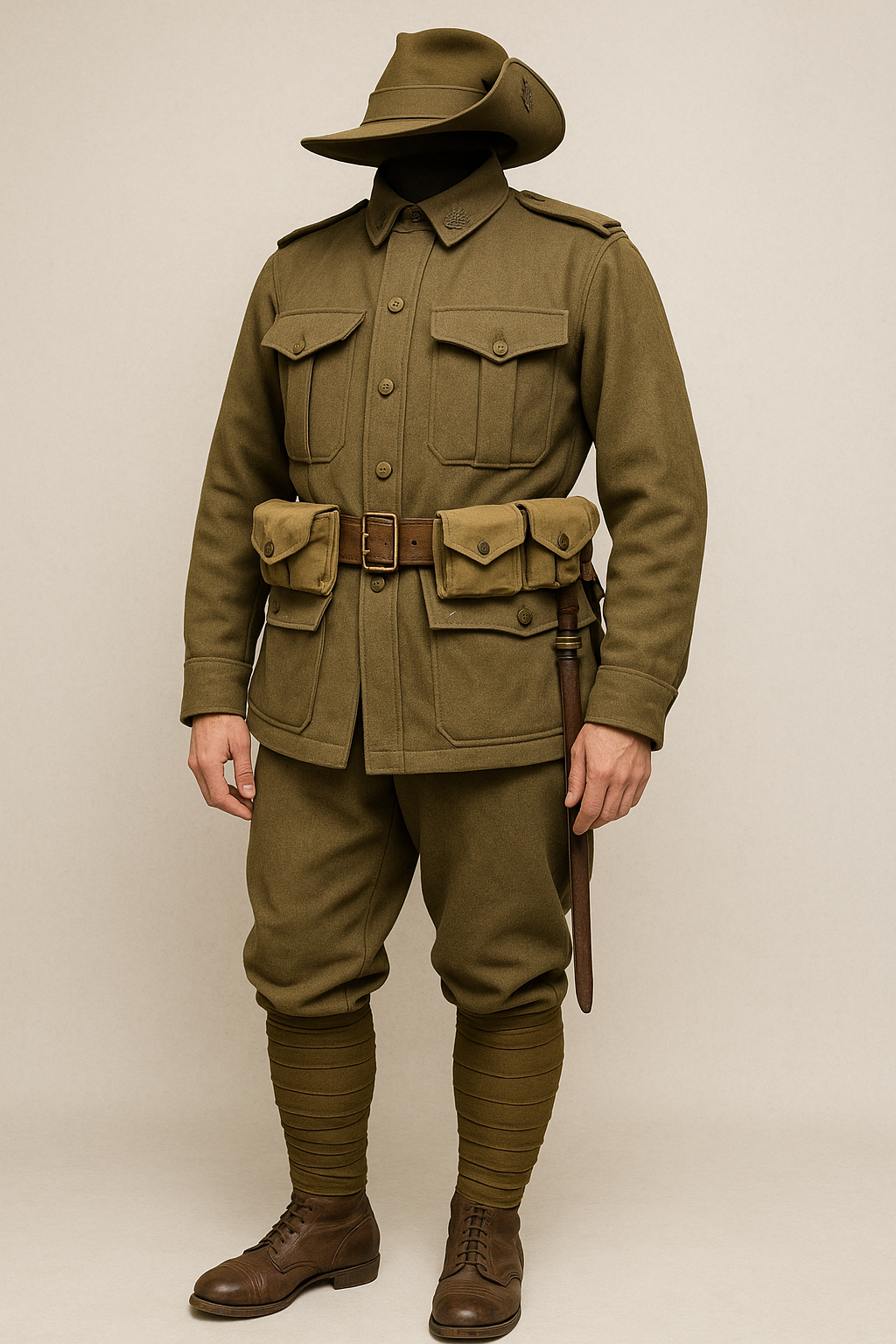 ww1 australian uniform.