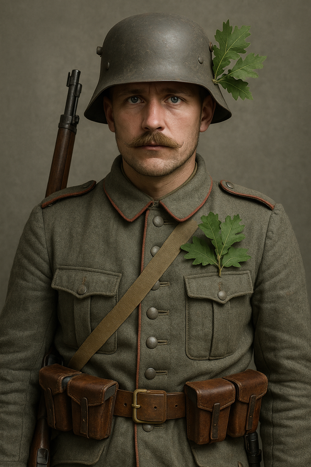 what colour were the german uniforms in ww1