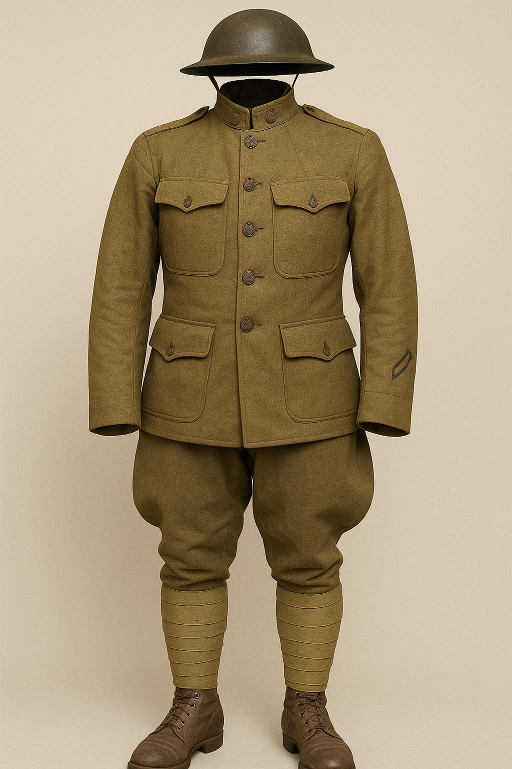 wwi american uniforms.