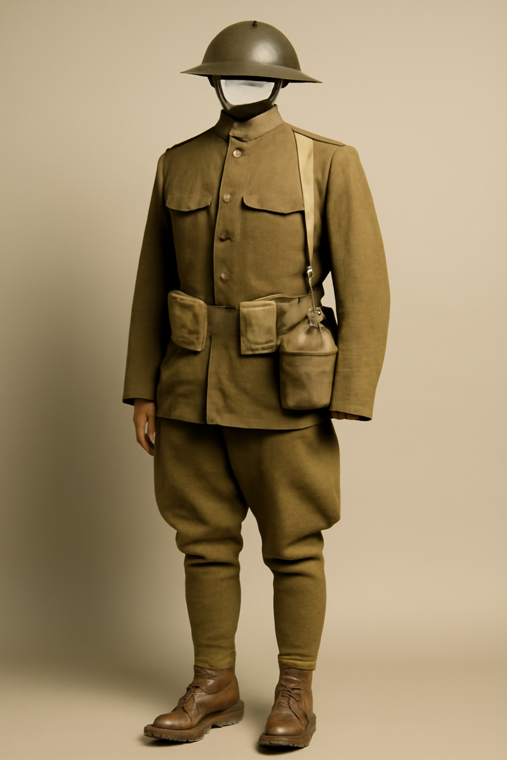  wwi us army uniform parts.