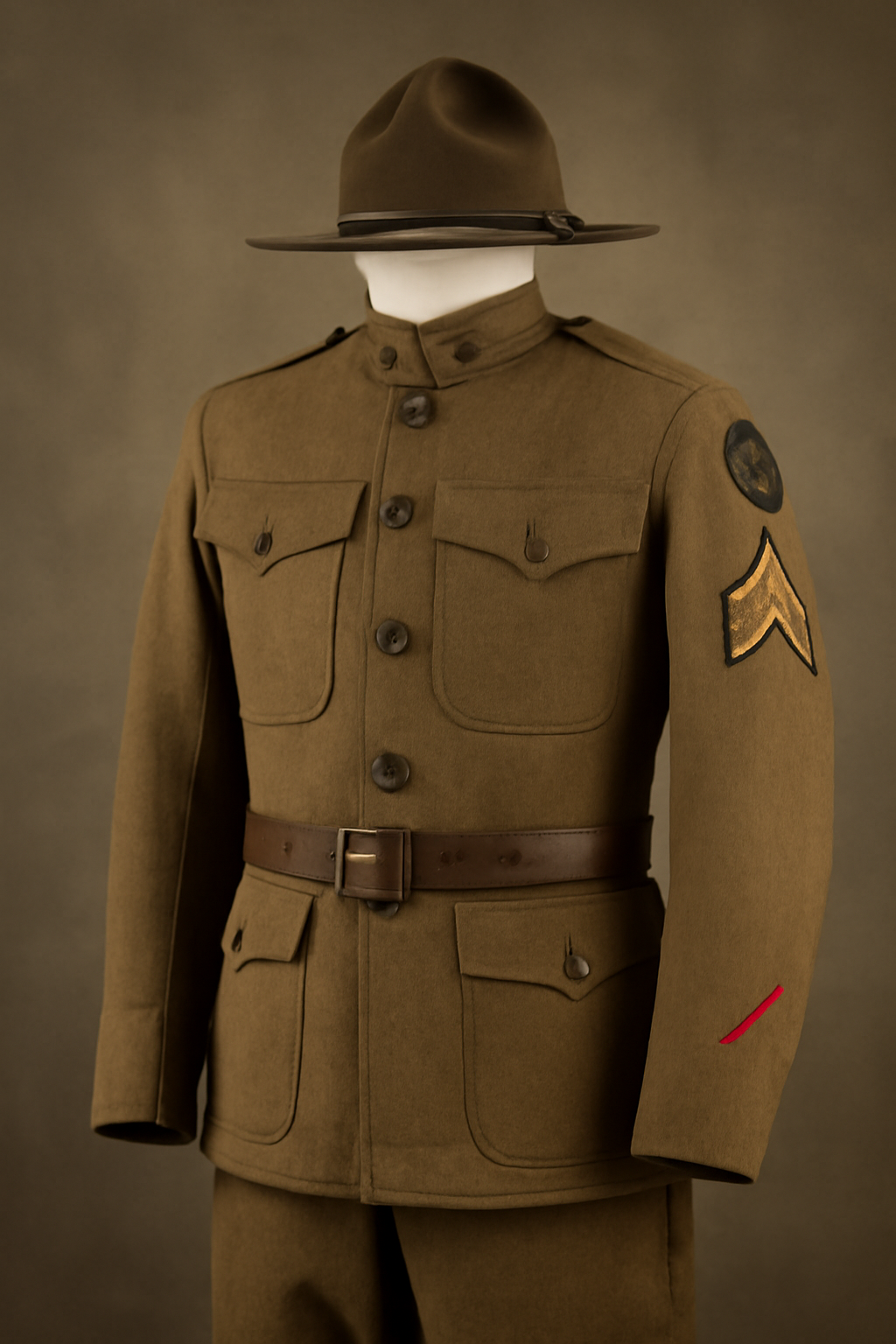 wwi us army uniform reproduction.