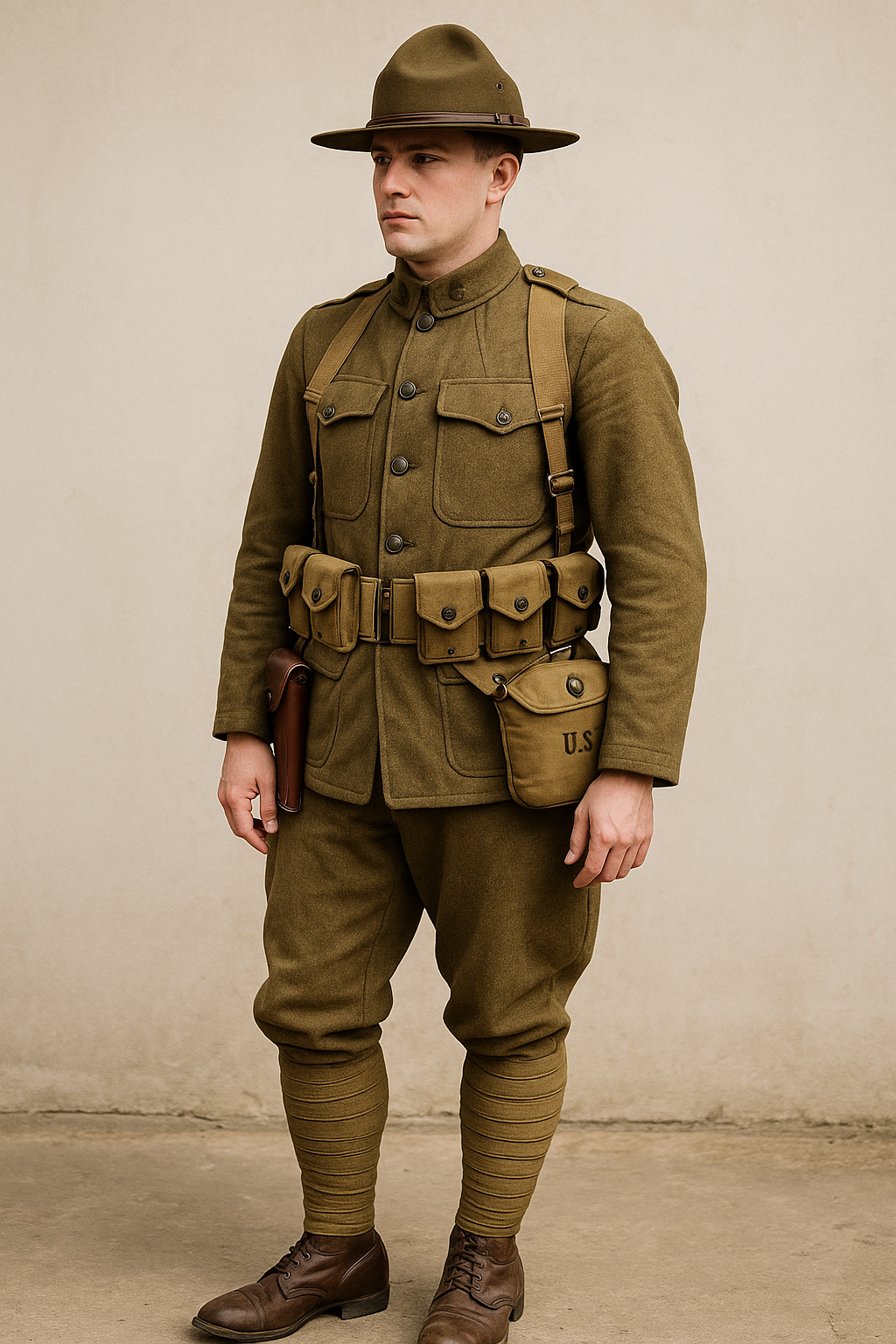 wwi us army uniform.