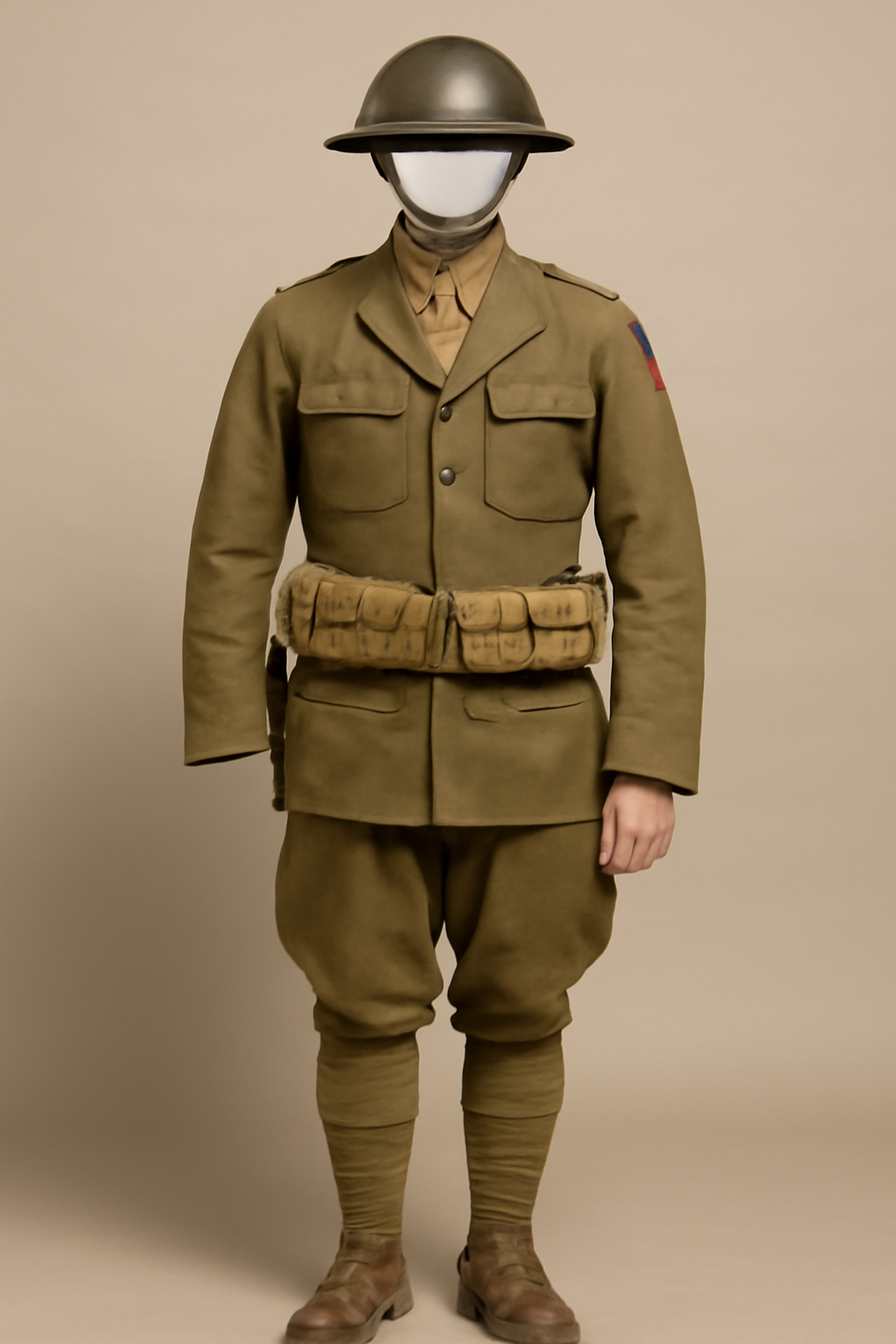 us wwi uniform components.