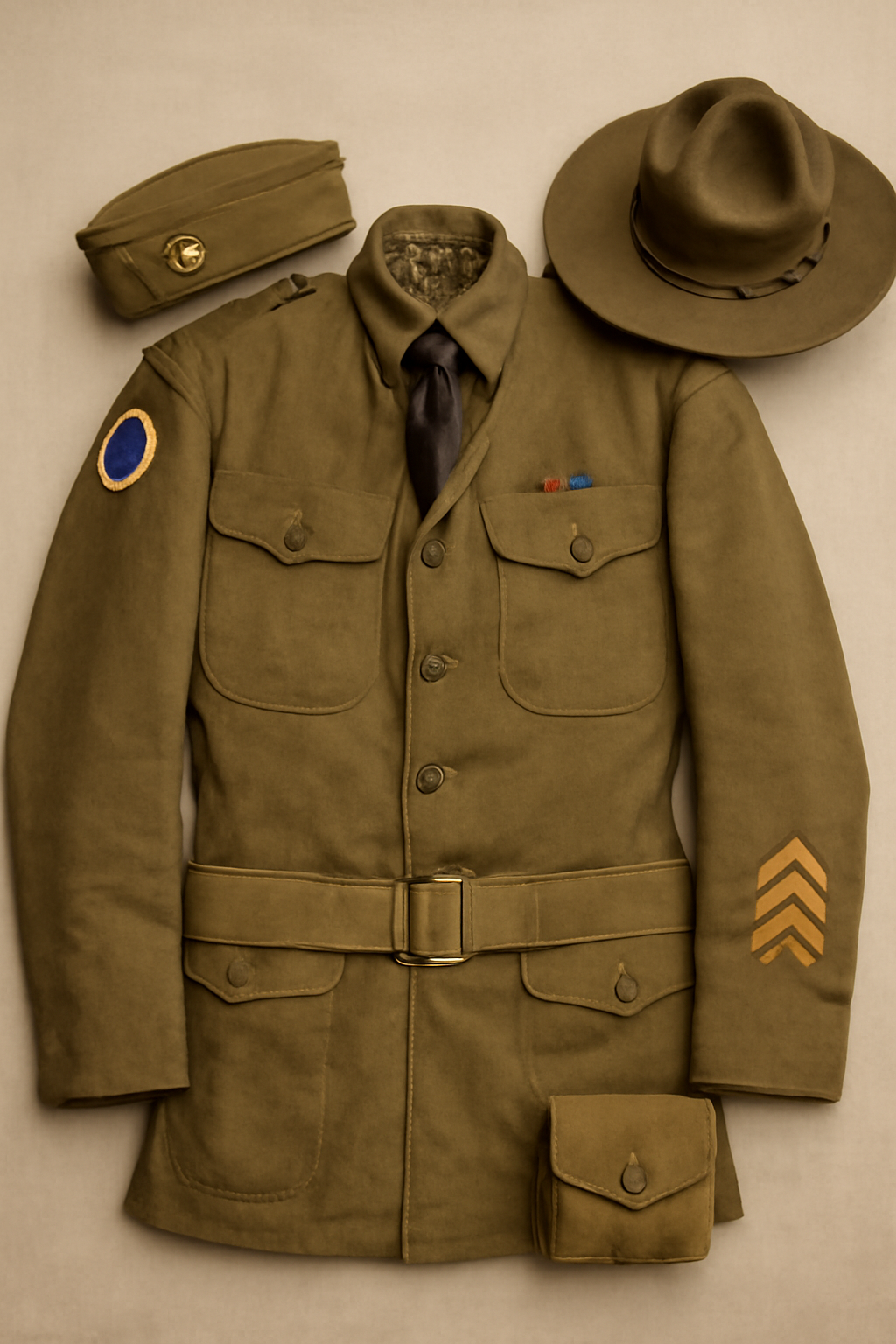 us wwi uniform insignia.