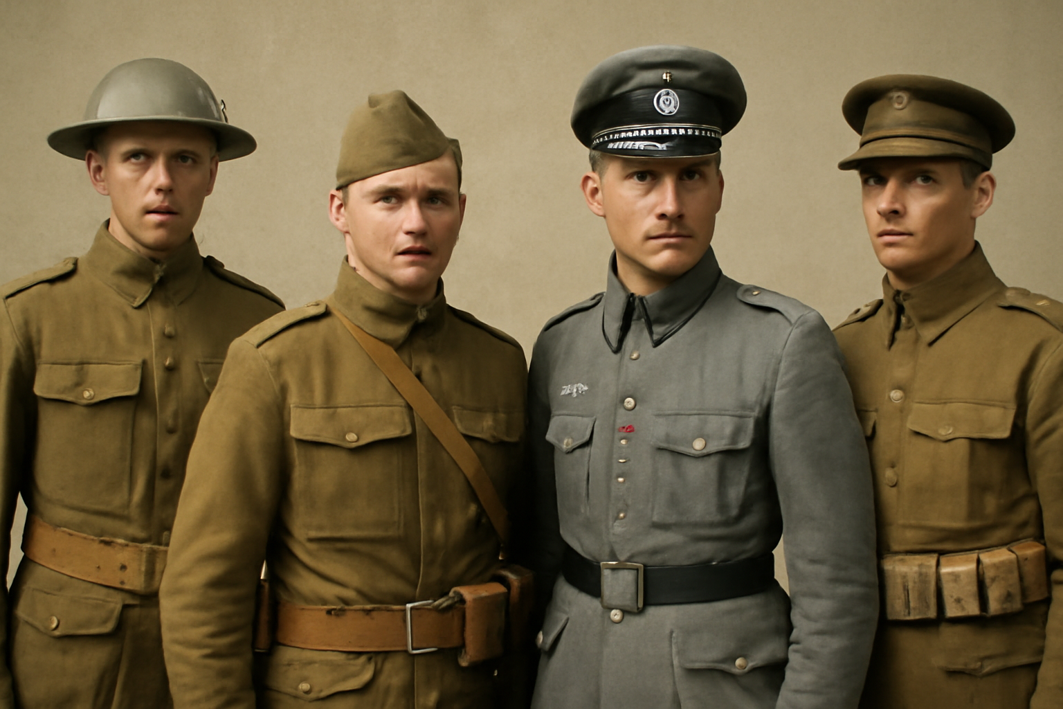 wwi us uniforms.