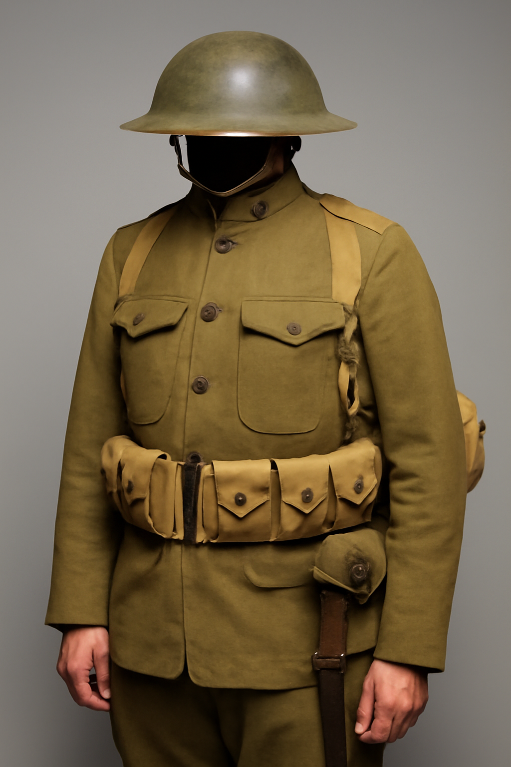 wwi us army uniform.