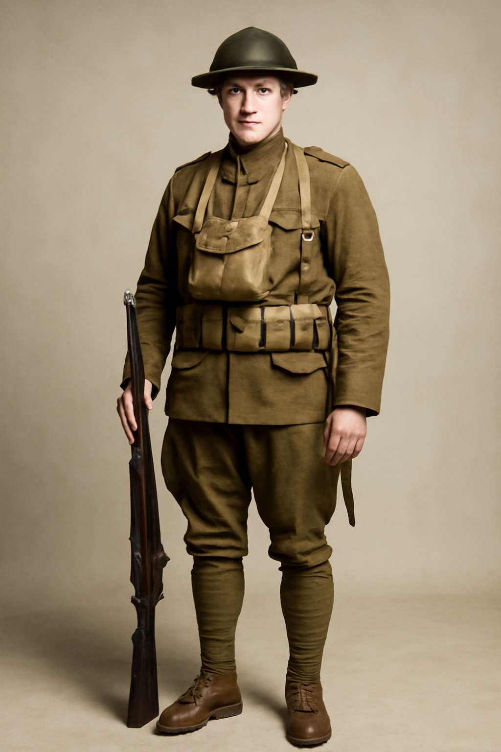 united states ww1 uniforms.