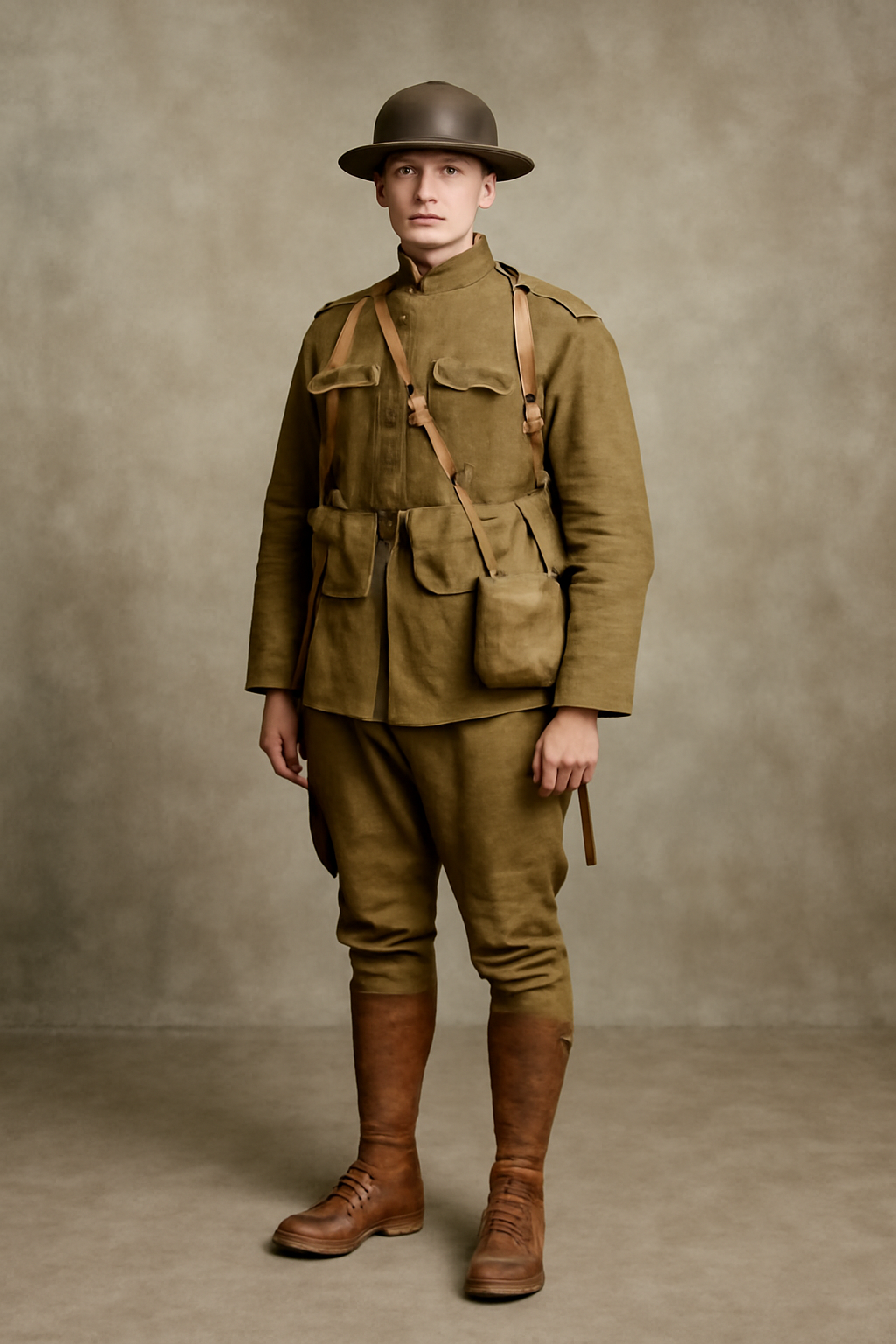 ww1 us uniform history.