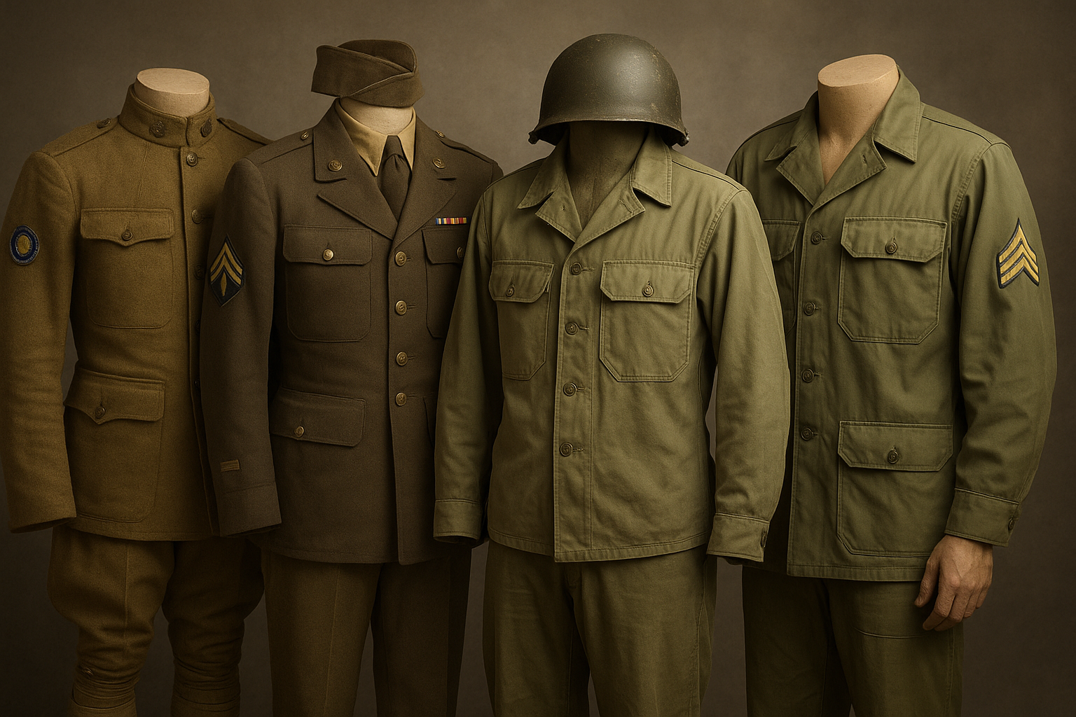 korean war uniforms.