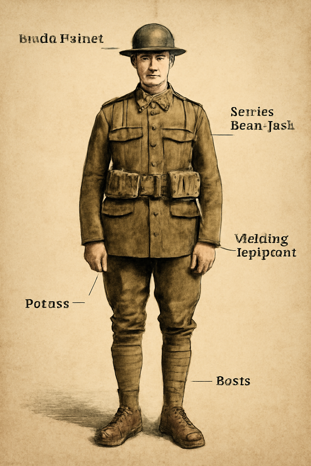 WW1 British Soldier Uniforms