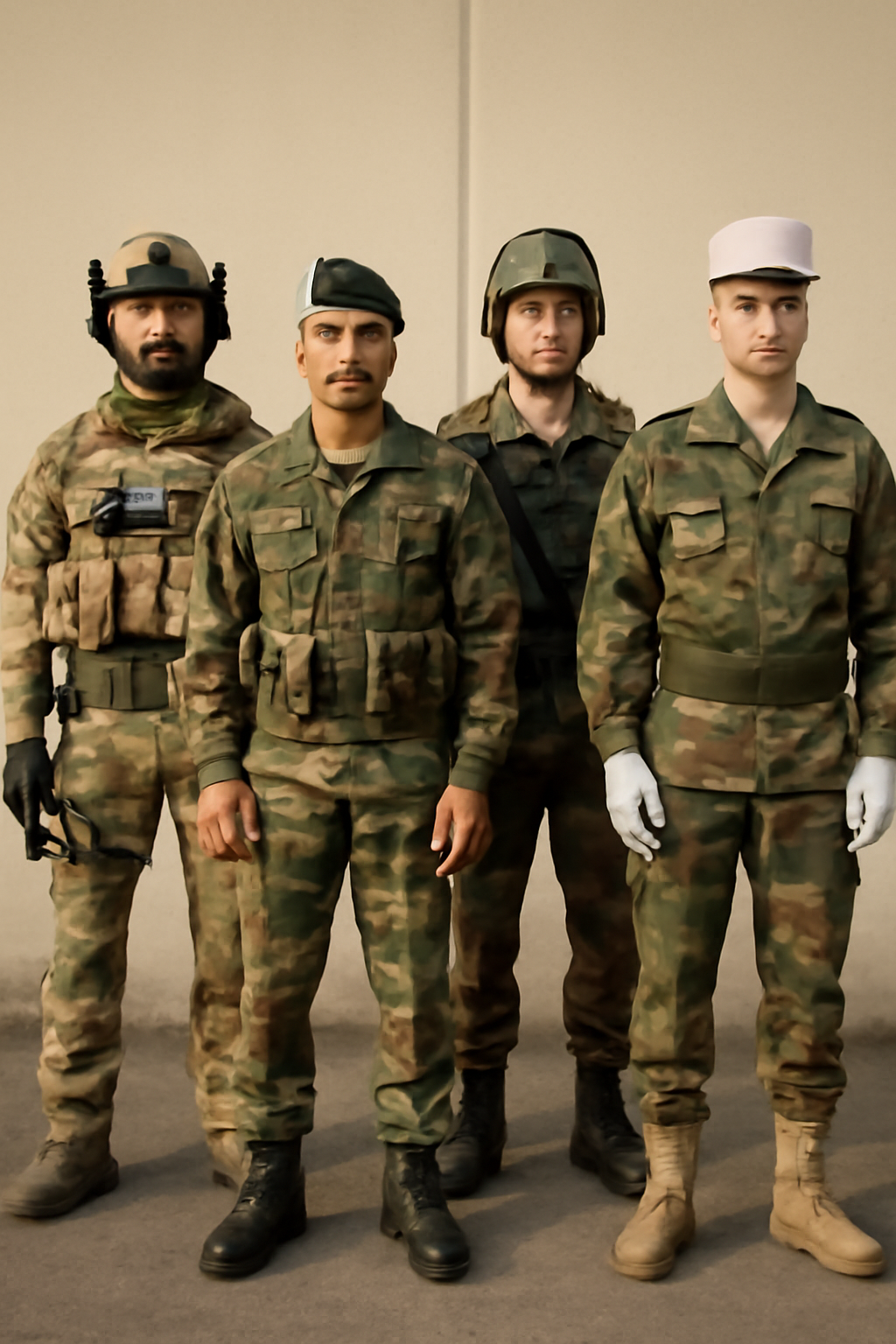 French special forces uniform