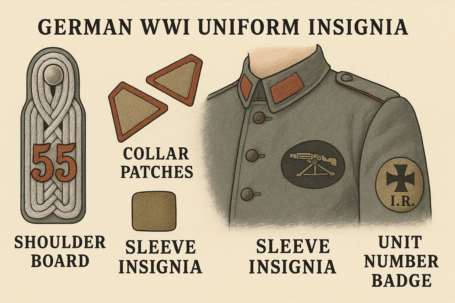 German WWI insignia