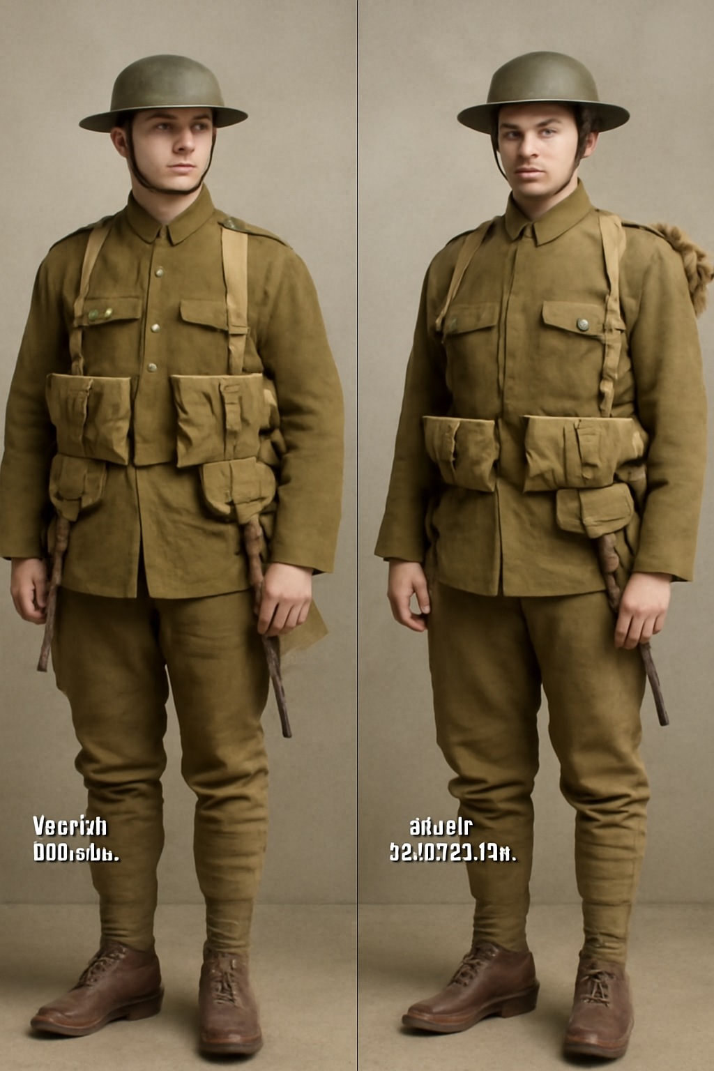 WWI British uniforms