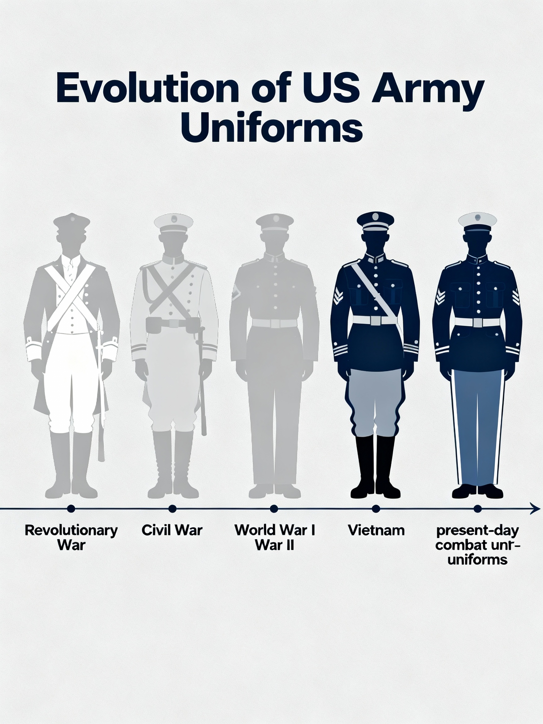 us army uniforms history