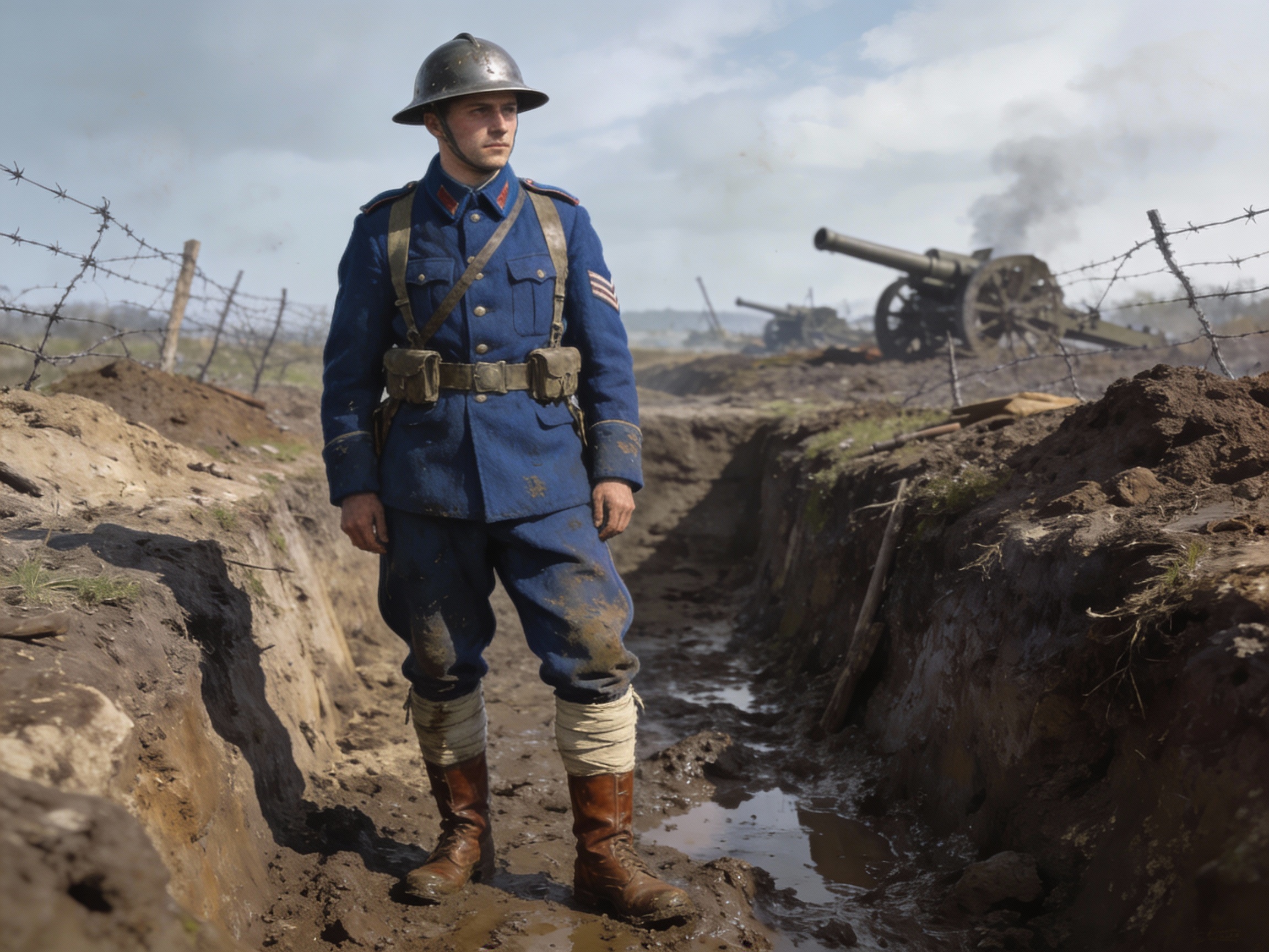 WW1 French army uniform