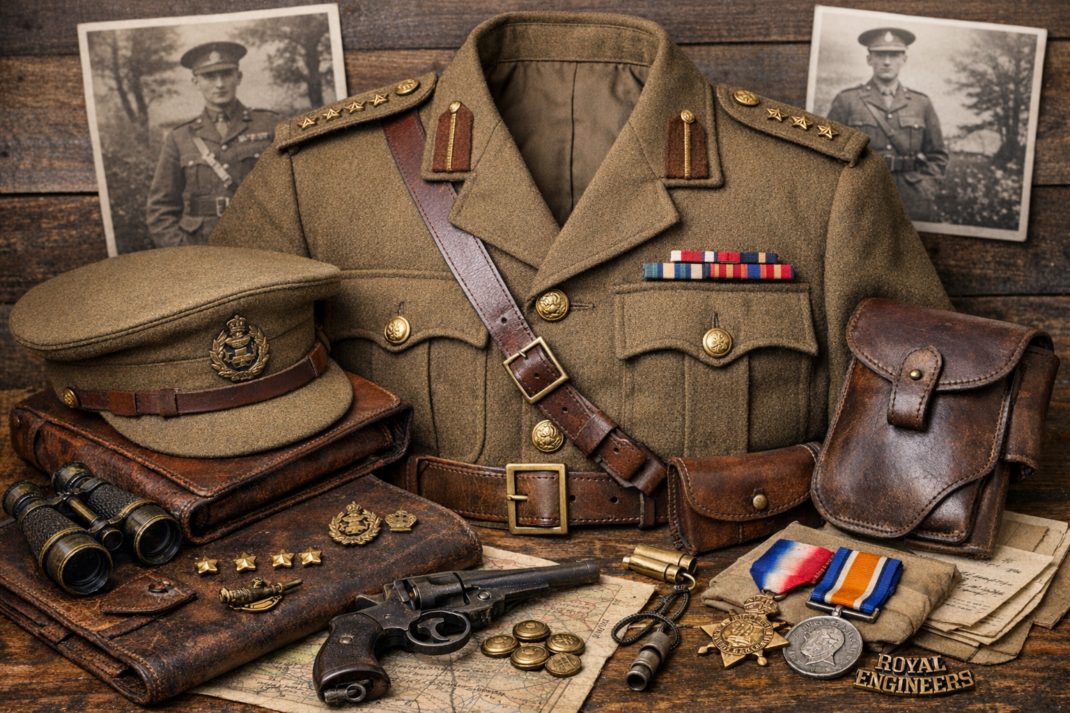 British military uniform collectibles