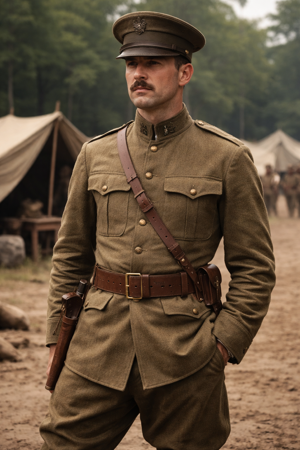 WW1 US officer uniform