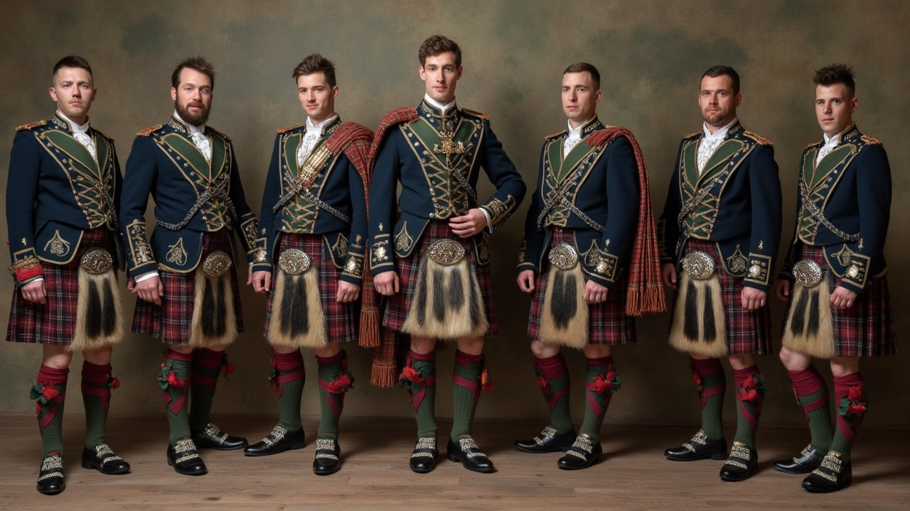 Celebrating Heritage: Doublet Jackets, Kilts, and Militaria Band Uniforms